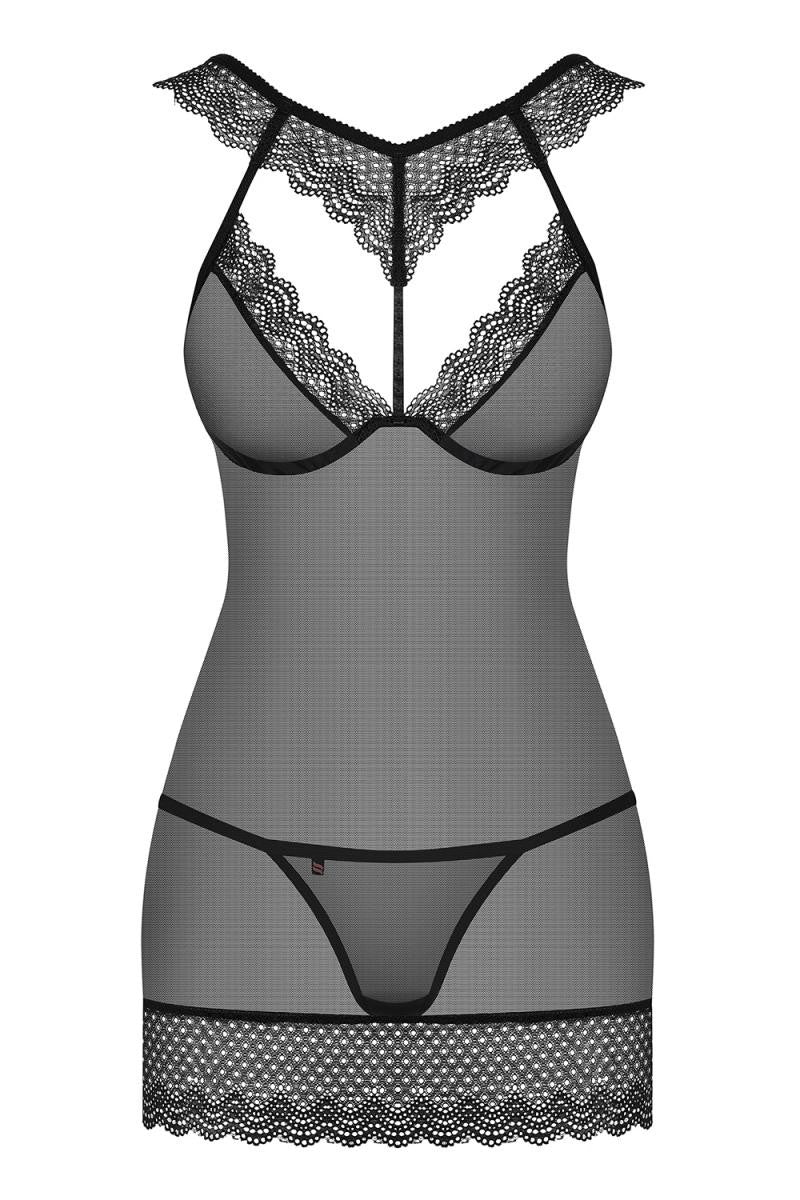 857-CHE-1 Chemise schwarz - S/M 857-CHE-1 Chemise schwarz - S/M